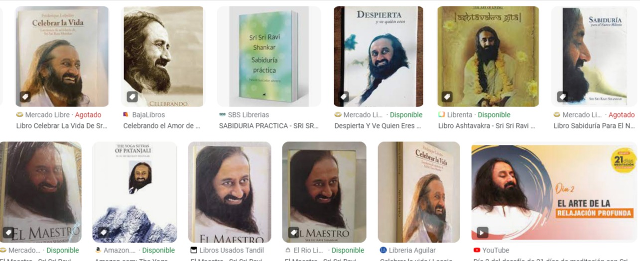 Lee más sobre el artículo Sri Sri Ravi Shankar libros