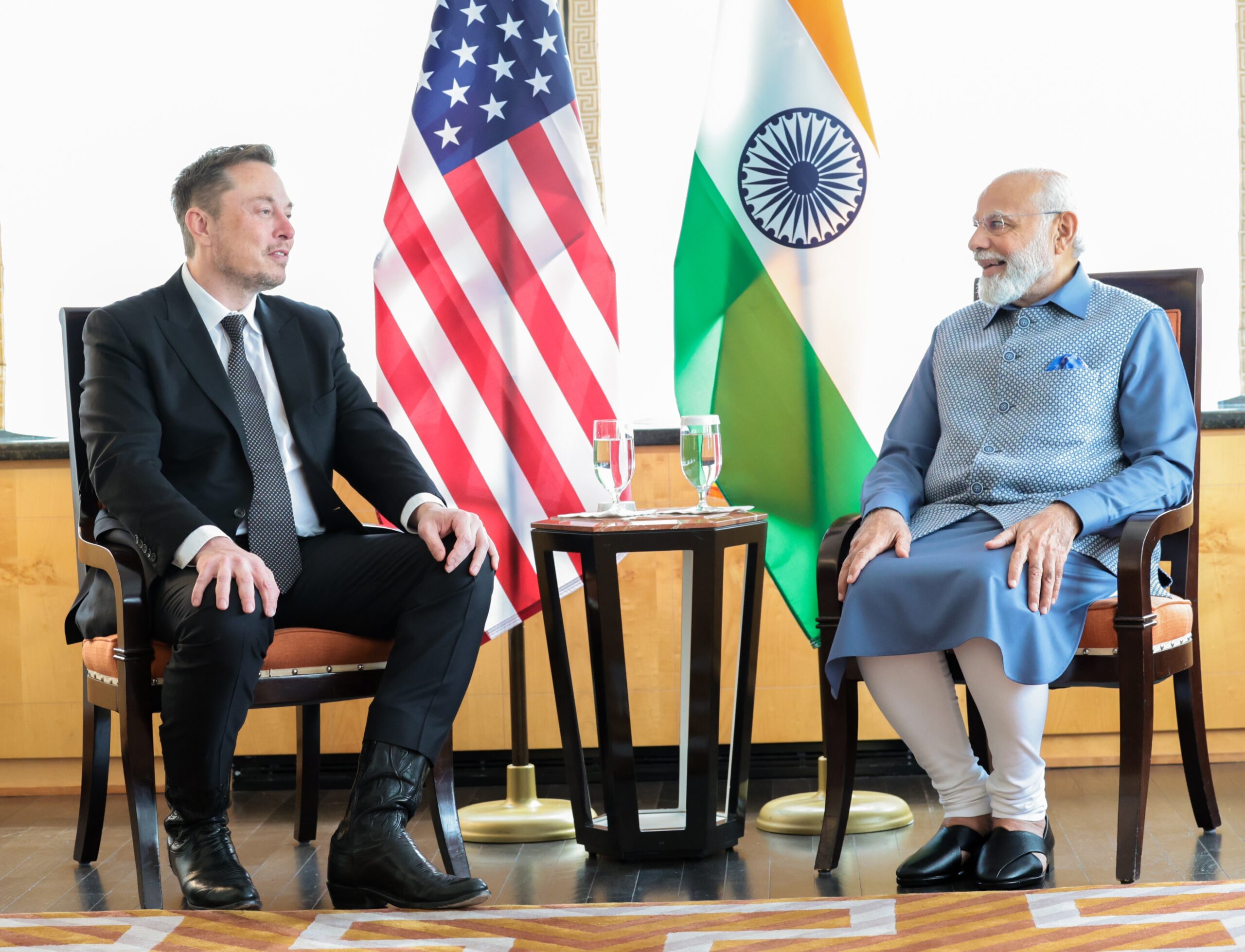 Lee más sobre el artículo Elon Musk: «Haremos todo lo posible para traer Tesla a India»